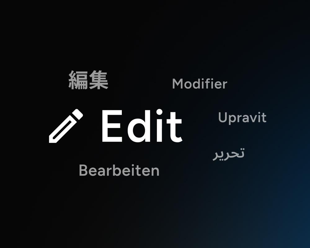 Labels speak every language.